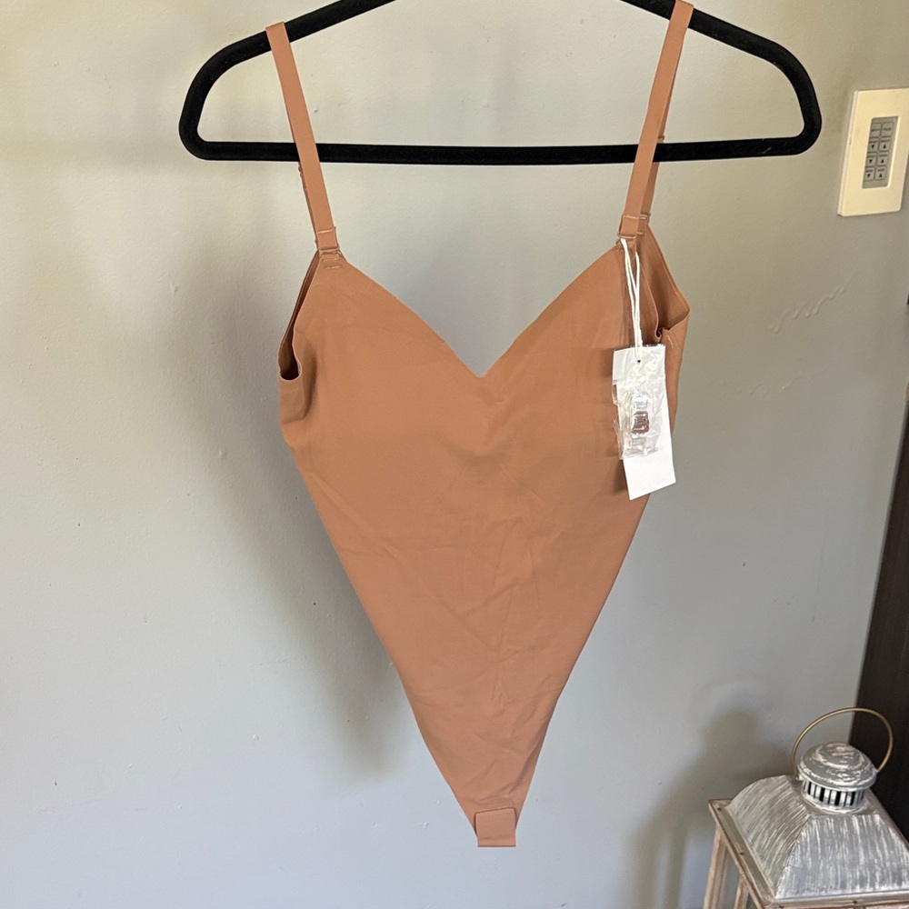 NWT EYWOL Tan Thong Bodysuit